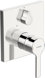 HA Einhebelmischer Fertigmontageset für Wanne/Brause HANSARONDA 8384 Chrom
