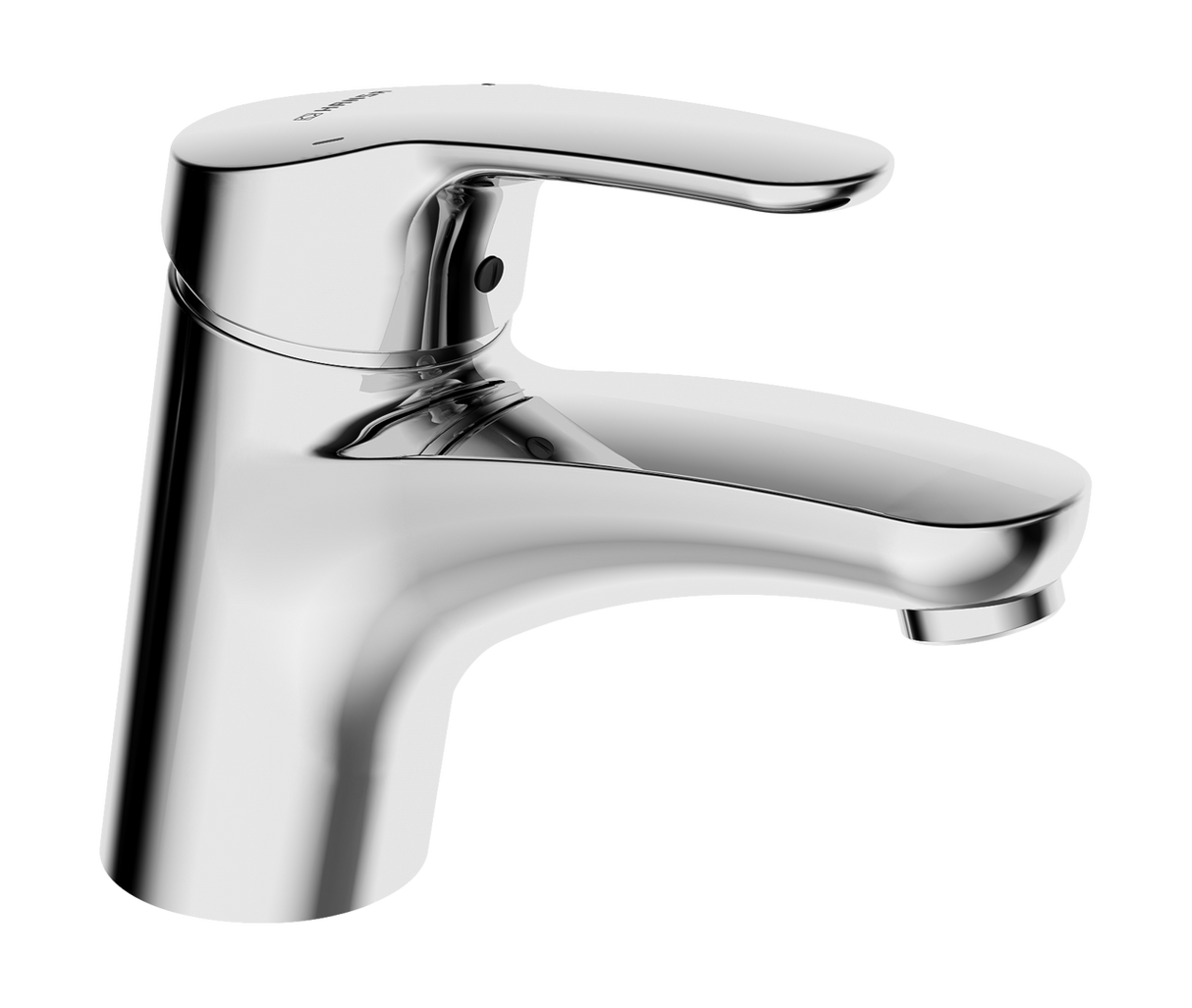 HA Einhebelmischer Waschtischbatterie HANSAMIX 0108 Kupferrohr Ausladung 141 mm DN15 Chrom