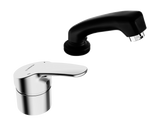 HA Einhand-Einlochbatterie für Friseur-WT HANSAMIX 0126 Rosette rund DN15 Chrom