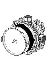 HA UP-Rohbauset Bade- und Brausearmatur HANSABLUEBOX