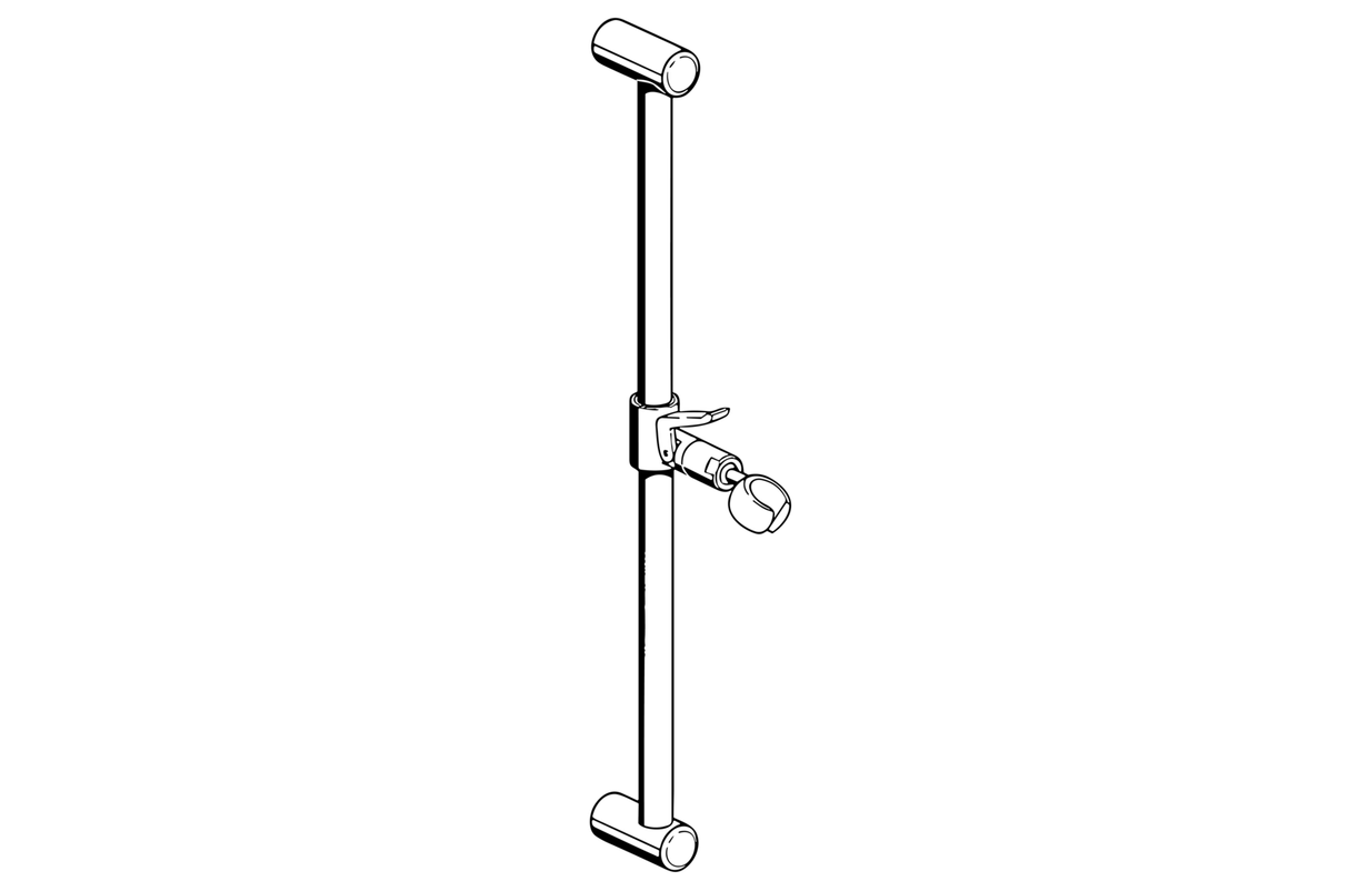 HA Wandstange HANSA 0448 Chrom