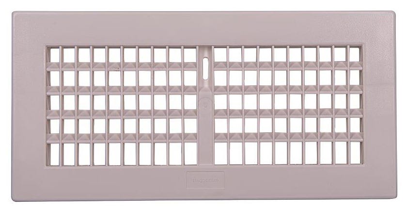 Pluggit Abdeckgitter Standard, weiß