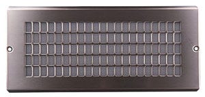 Pluggit Abdeckgitter Edelstahl