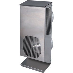 Pluggit Wetterschutzgitter DN125 doppelt Edelstahl