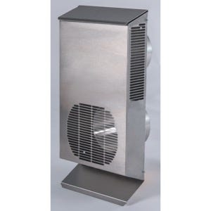 Pluggit Wetterschutzgitter DN150 doppelt Edelstahl, Achsabstand 230 mm