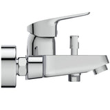 Ideal Standard Badearmatur Aufputz Ceraflex, Ausladung 162mm, Chrom