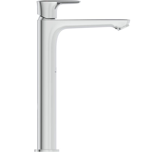 Ideal Standard Waschtischarmatur Connect Air, mit verlängerter Sockel, ohne Ablaufgarnitur, Ausladung 150mm, Chrom