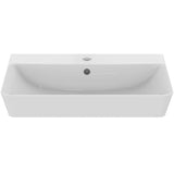 Ideal Standard Waschtisch Connect Air Cube, 1 Hahnloch, mit Überlauf, weiß, Rechteckig, Keramik, hängend