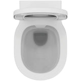 Ideal Standard WC-Paket Connect, WC randlos, mit WC-Sitz Softclosing, 365x550x385mm, Weiß