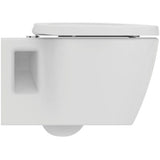 Ideal Standard WC-Paket Connect, WC randlos, mit WC-Sitz Softclosing, 365x550x385mm, Weiß