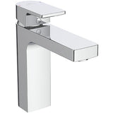 Ideal Standard Waschtischarmatur Edge, Grande, 5 l/min., mit Ablaufgarnitur, Ausladung 138mm, Chrom