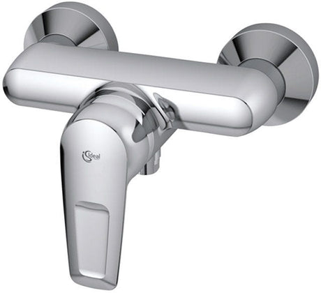 Ideal Standard Brausearmatur Aufputz Ceramix Blue, Ausladung 49mm, Chrom