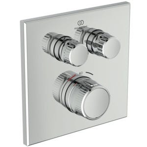Ideal Standard Brausethermostat Unterputz Ceratherm Navigo 2 Verbraucher Chrom