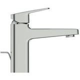 Ideal Standard Waschtischarmatur Ceraplan H90 mit Ablaufgarnitur Ausladung 124mm Chrom