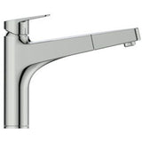 Ideal Standard Küchenarmatur Ceraplan mit hohem Auslauf Ausladung 210mm 1-Funktions-Handbrause Chrom