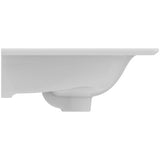 Ideal Standard Möbelwaschtisch Connect Air, 1 Hahnloch, mit Überlauf, rechteckig, weiß, hängend