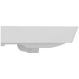Ideal Standard Waschtisch Connect Air Cube, 1 Hahnloch, mit Überlauf, weiß, Rechteckig, Keramik, hängend