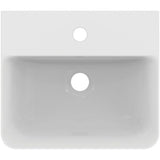 Ideal Standard Handwaschbecken Connect Air Cube, 1 Hahnloch, mit Überlauf, 400x350x150mm, Weiß