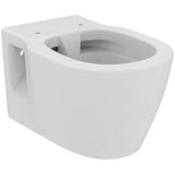 Ideal Standard WC-Paket Connect, WC randlos, mit WC-Sitz Softclosing, 365x550x385mm, Weiß