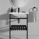 Ideal Standard Möbelwaschtisch Connect Air, 1 Hahnloch, mit Überlauf, rechteckig, weiß, hängend