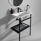 Ideal Standard Möbelwaschtisch Connect Air, 1 Hahnloch, mit Überlauf, rechteckig, weiß, hängend