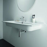 Ideal Standard Waschtischarmatur Ceraplan H90 mit Ablaufgarnitur Ausladung 124mm Chrom