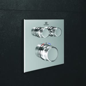 Ideal Standard Brausethermostat Unterputz Ceratherm Navigo 2 Verbraucher Chrom