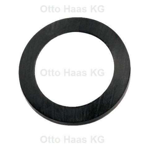 HAAS Gummi-Dichtungen für Brauseschläuche, 12 X 19 X 2mm