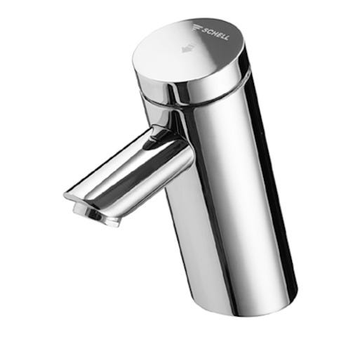 SCHELL Waschtisch-Armatur PURIS SC, HD-K - Hochdruck Kaltwasser / vorgemischtes Wasser, Selbstschluss, G 3/8 IG, chrom