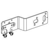 REHAU Halter Z, für Einzelanschluss, Stahl, feuerverzinkt, mit Universallochbohrung, EPDM-Dämmscheibe und zwei Schrauben M5