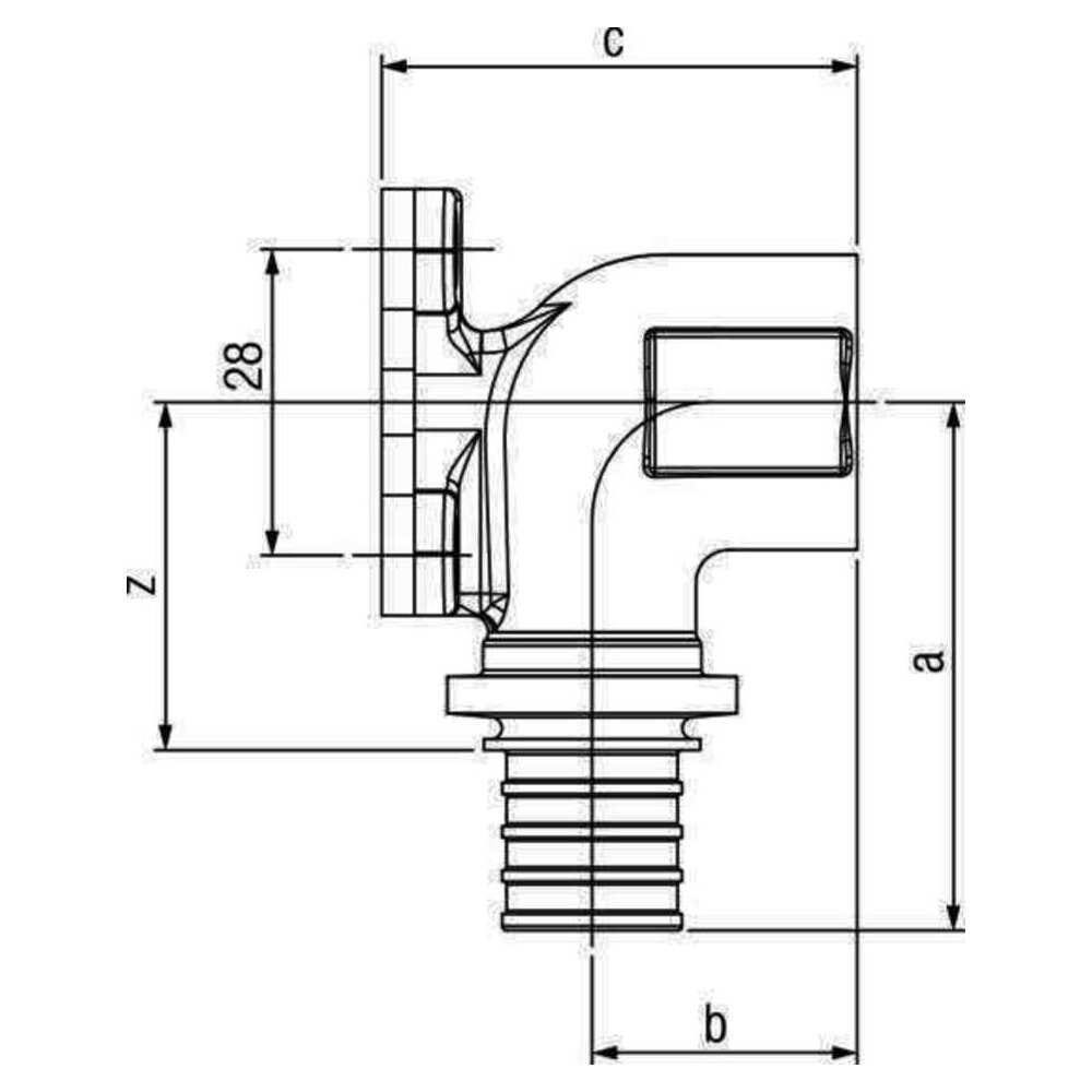 Wandw.quad.20-Rp1/2 RAUT. RX+