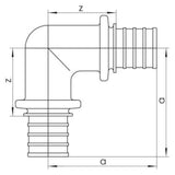 Winkel 90 Grad SDR11 LX