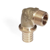 REHAU Winkelübergang RAUTITAN RX+ Winkel 90° DN25 Schiebeende auf Außengewinde konisch BSPT-R (ISO 7-1 / EN 10226-1)