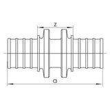KUPPLUNG 14 X 1,5 - 14 X 1,5