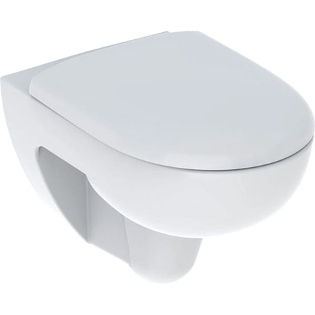 Geberit Renova Set Wand-WC Tiefspüler, mit WC-Sitz, weiß