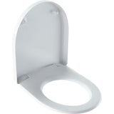 Geberit Renova Plan WC-Sitz, weiß / glänzend, rund, mit Deckel