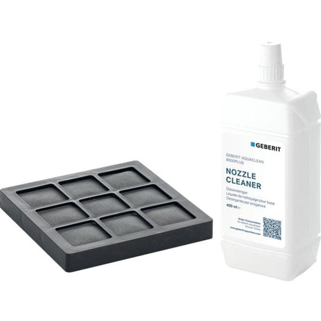 Set Aktivkohlefilter und Düsenreiniger für Geberit AquaClean 8000plus WC-Komplettanlagen