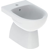 Geberit Renova Bidet weiß Keramik glänzend mit Überlauf und 1 Armaturenloch