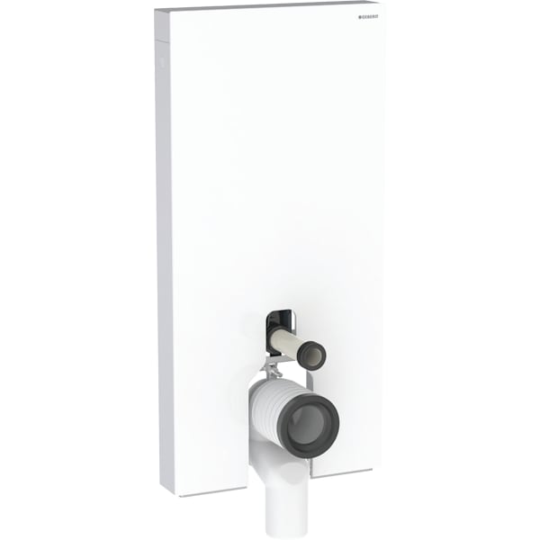 Geberit Monolith Sanitärmodul für Stand-WC mit Front- und Seitenverkleidung