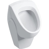 Geberit Renova Urinal Zulauf von hinten, Abgang nach hinten: Zielmarkierung=nein