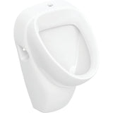 Geberit Aller Urinal aus Sanitärkeramik, Wandhängend, mit Spülrand Zulauf von oben Absauge-Urinal, weiß
