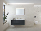 Geberit Acanto Set Wand-WC Tiefspüler, geschlossene Form, TurboFlush, mit WC-Sitz: T=53cm, Absenkautomatik=ja, QuickRelease-Scharniere=Ja, verriegelbar, Befestigung=von oben, weiß