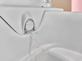 Geberit AquaClean Alba WC-Komplettanlage Wand-WC: WC-Keramik: weiß / KeraTect, Designabdeckung: weiß