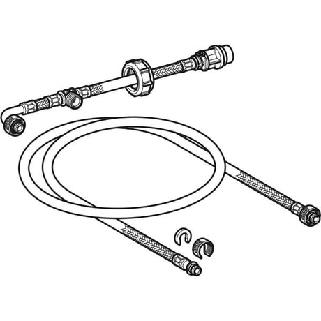 Wasseranschlussset für UP-Spülkästen 12 / 15 cm für Geberit AquaClean WC-Komplettanlagen