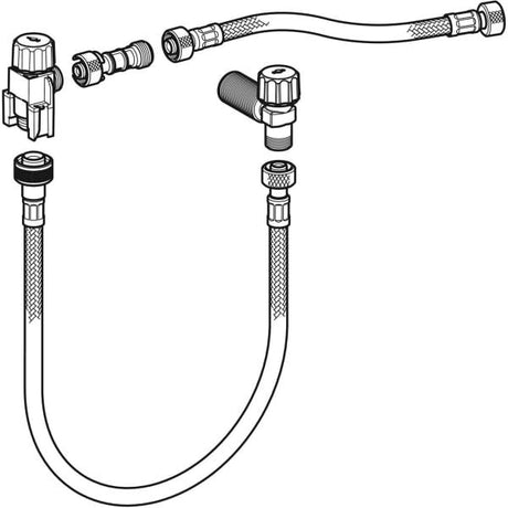 Wasseranschlussset unten, für Geberit Monolith Sanitärmodul für WC, 101 cm: BIM.ConType1=G Aussengewinde (zylindrisch)