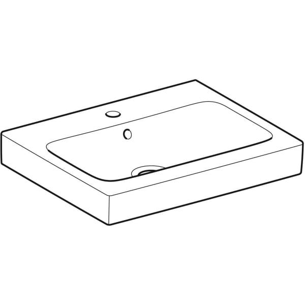 Geberit iCon Waschtisch, weiß