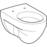 Geberit Renova Wand-WC Flachspüler: T=54cm, weiß