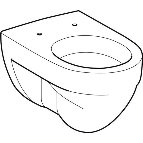 Geberit Renova Wand-WC Flachspüler: T=54cm, weiß