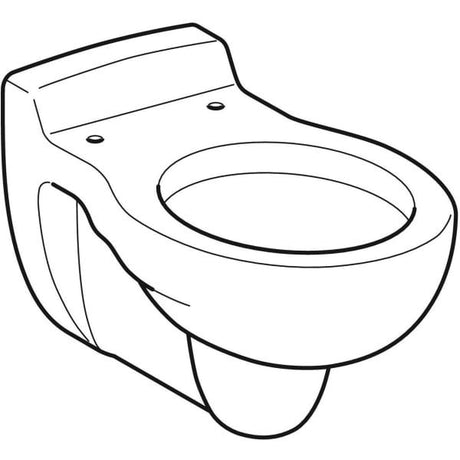 Geberit Bambini Wand-WC für Kinder, Tiefspüler, für WC-Sitz: T=53.5cm, weiß