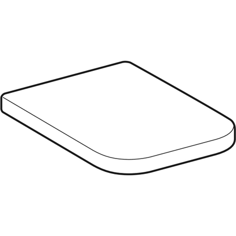 Geberit Renova Plan WC-Sitz eckiges Design